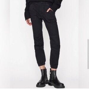 FRAME Denim Overdye Trapunto Cargo Joggers, Sz‎ 25